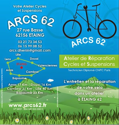 ARCS62, Atelier de Réparations Vélos à Étaing