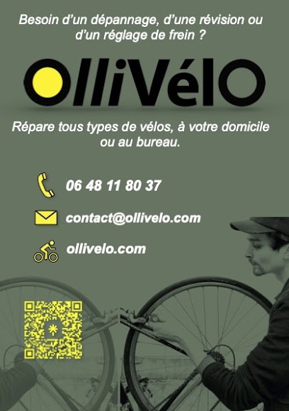 OlliVélo, Réparateur De Vélos à Domicile à Paris., Atelier de Réparations Vélos à Paris 08