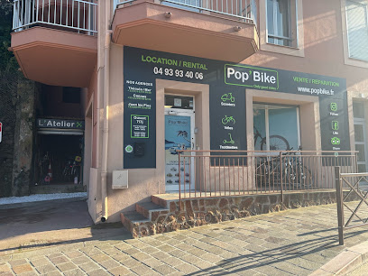 Pop'bike Théoule-Sur-Mer - Location Vélos, Scooters & Mini Moke - Massif De L'estérel Dans Les Alpes Maritimes Service De Location De Vélos à Théoule-sur-Mer