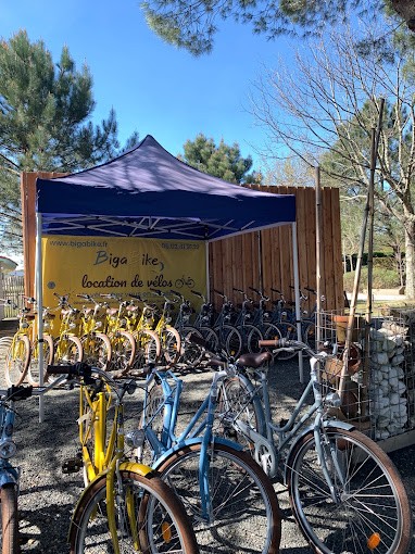 BIGABIKE location-livraison vélo Lanton - Camping Le Braou Audenge ouvert à tous en accès libre, Loueur de Vélos à Audenge