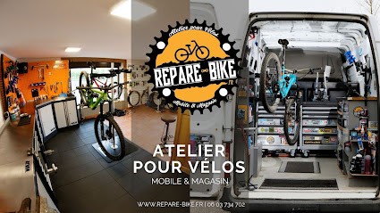 Répare-Bike - Atelier Mobile et Magasin pour vélos, Atelier de Réparations Vélos à Échalas