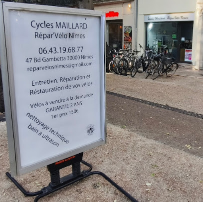 Cycles Maillard Répar'vélo Nîmes Atelier De Réparation De Vélos à Nîmes